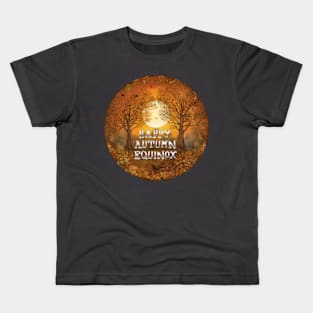 Happy Autumn Equinox Kids T-Shirt